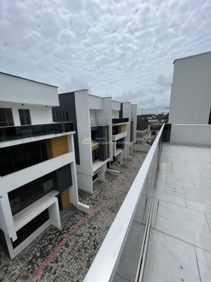 4 Bedrooms Fully Detached Duplex with a Bq, Chevron, Lekki, Lagos, Detached Duplex for Sale