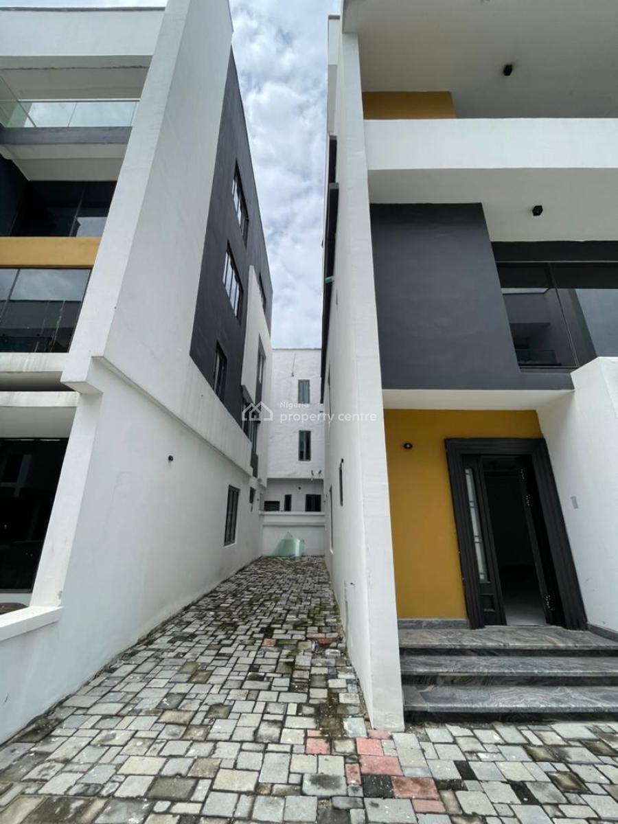 4 Bedrooms Fully Detached Duplex with a Bq, Chevron, Lekki, Lagos, Detached Duplex for Sale