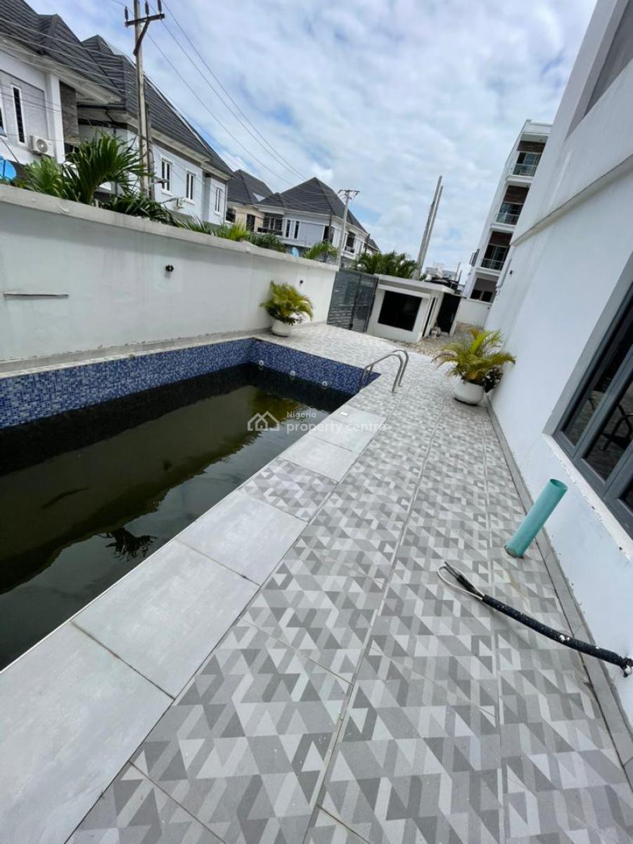 4 Bedrooms Fully Detached Duplex with a Bq, Chevron, Lekki, Lagos, Detached Duplex for Sale