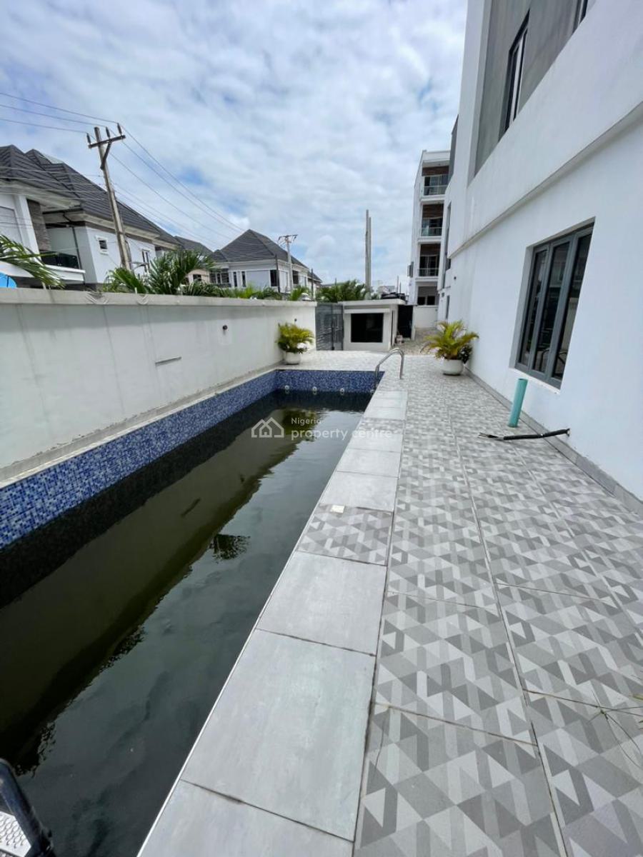 4 Bedrooms Fully Detached Duplex with a Bq, Chevron, Lekki, Lagos, Detached Duplex for Sale