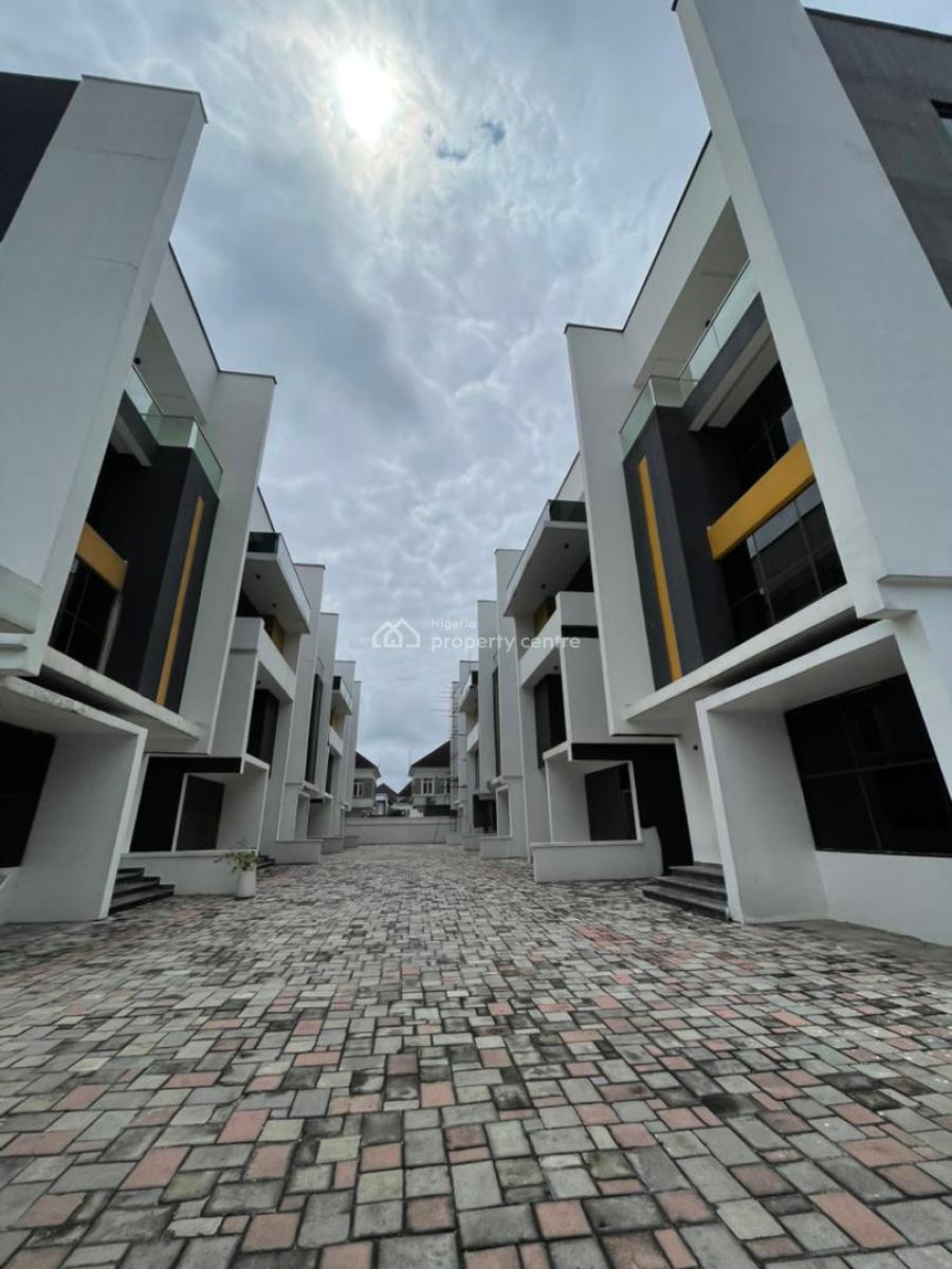 4 Bedrooms Fully Detached Duplex with a Bq, Chevron, Lekki, Lagos, Detached Duplex for Sale