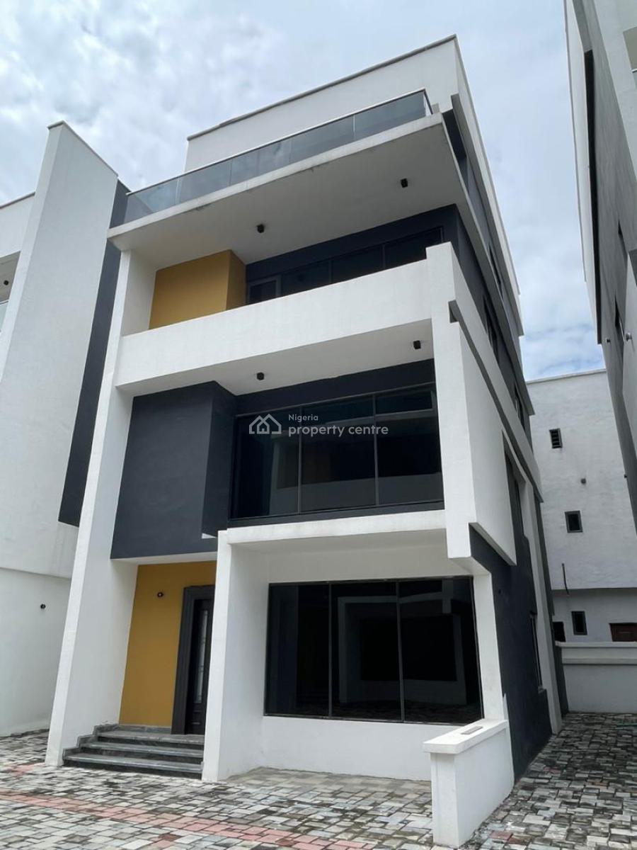 4 Bedrooms Fully Detached Duplex with a Bq, Chevron, Lekki, Lagos, Detached Duplex for Sale