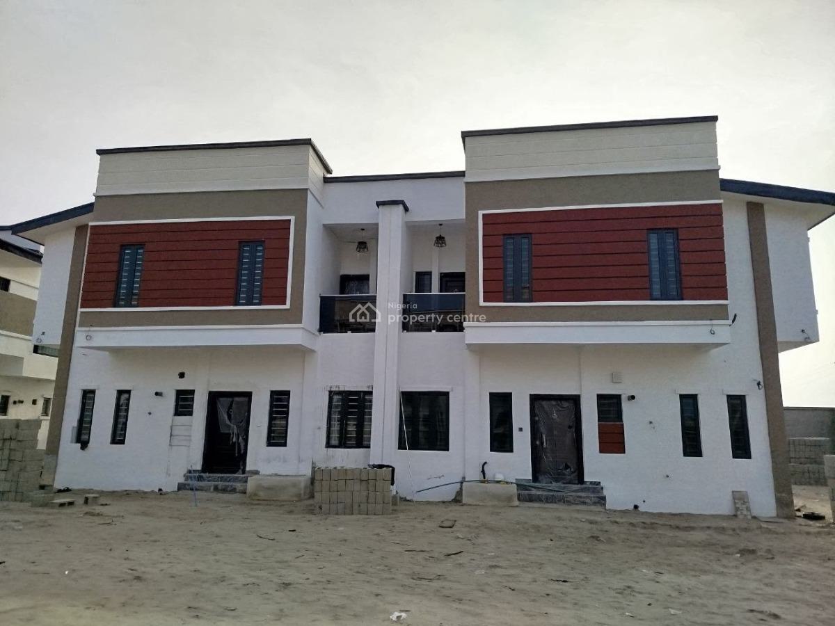 Your Dream 4-bedroom Semi-detached Home Awaits, Abijo Gra, Abijo, Lekki, Lagos, Semi-detached Duplex for Sale