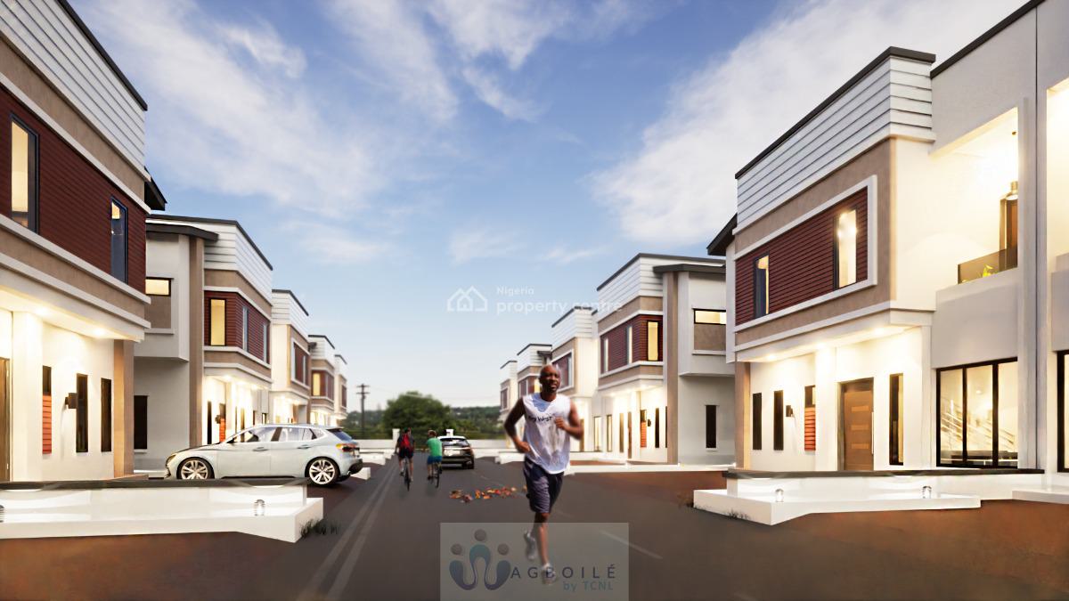 Your Dream 4-bedroom Semi-detached Home Awaits, Abijo Gra, Abijo, Lekki, Lagos, Semi-detached Duplex for Sale