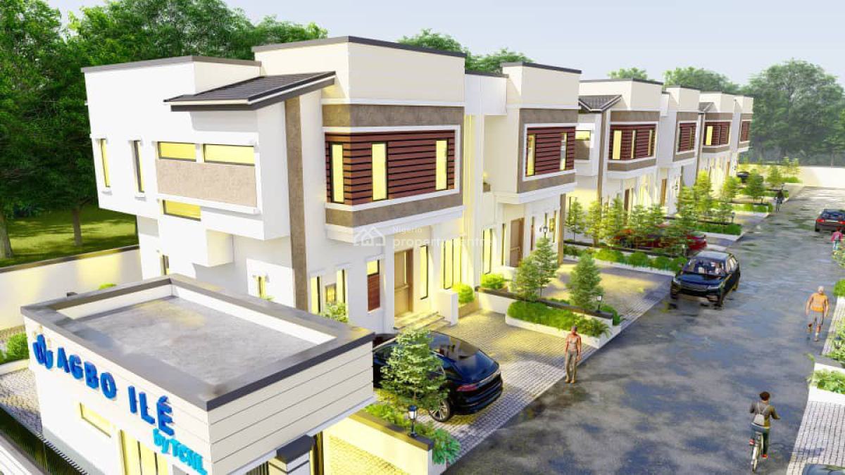 Your Dream 4-bedroom Semi-detached Home Awaits, Abijo Gra, Abijo, Lekki, Lagos, Semi-detached Duplex for Sale