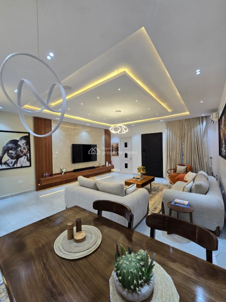 Top-notch Luxury Serviced 4 Bedroom Terrace with a Room Bq, Victoria Island (vi), Lagos, House for Sale