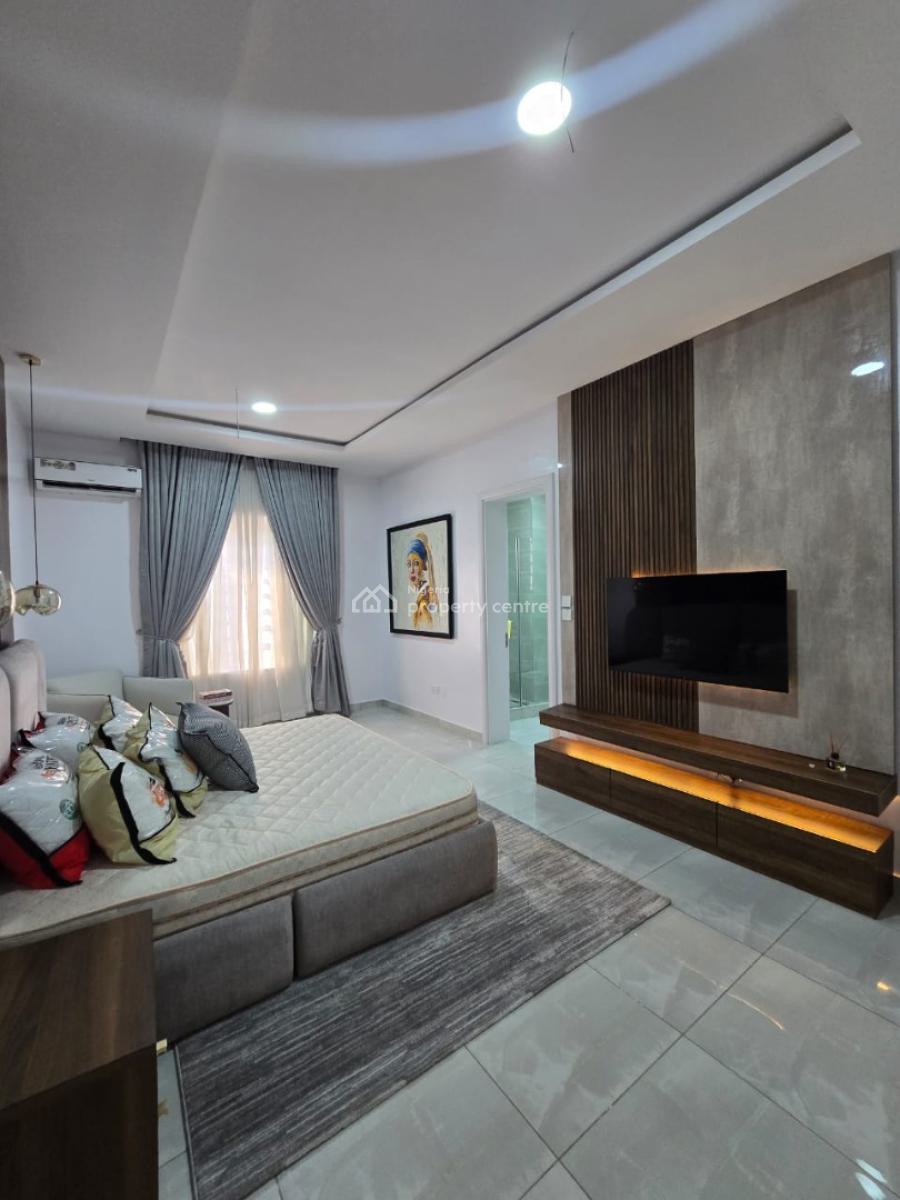 Top-notch Luxury Serviced 4 Bedroom Terrace with a Room Bq, Victoria Island (vi), Lagos, House for Sale