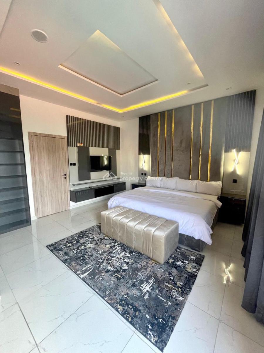 Massive 3 Bedroom Duplex, Chevron Right By (conservation Center), Lekki, Lagos, Terraced Duplex Short Let