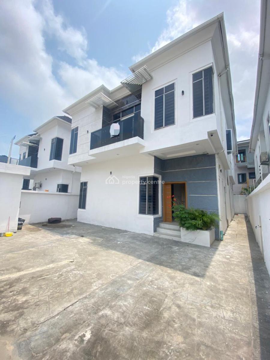 Spacious 4 Bedroom Detached Duplex with Bq and Security Post, Ikate, Lekki, Lagos, Detached Duplex for Rent