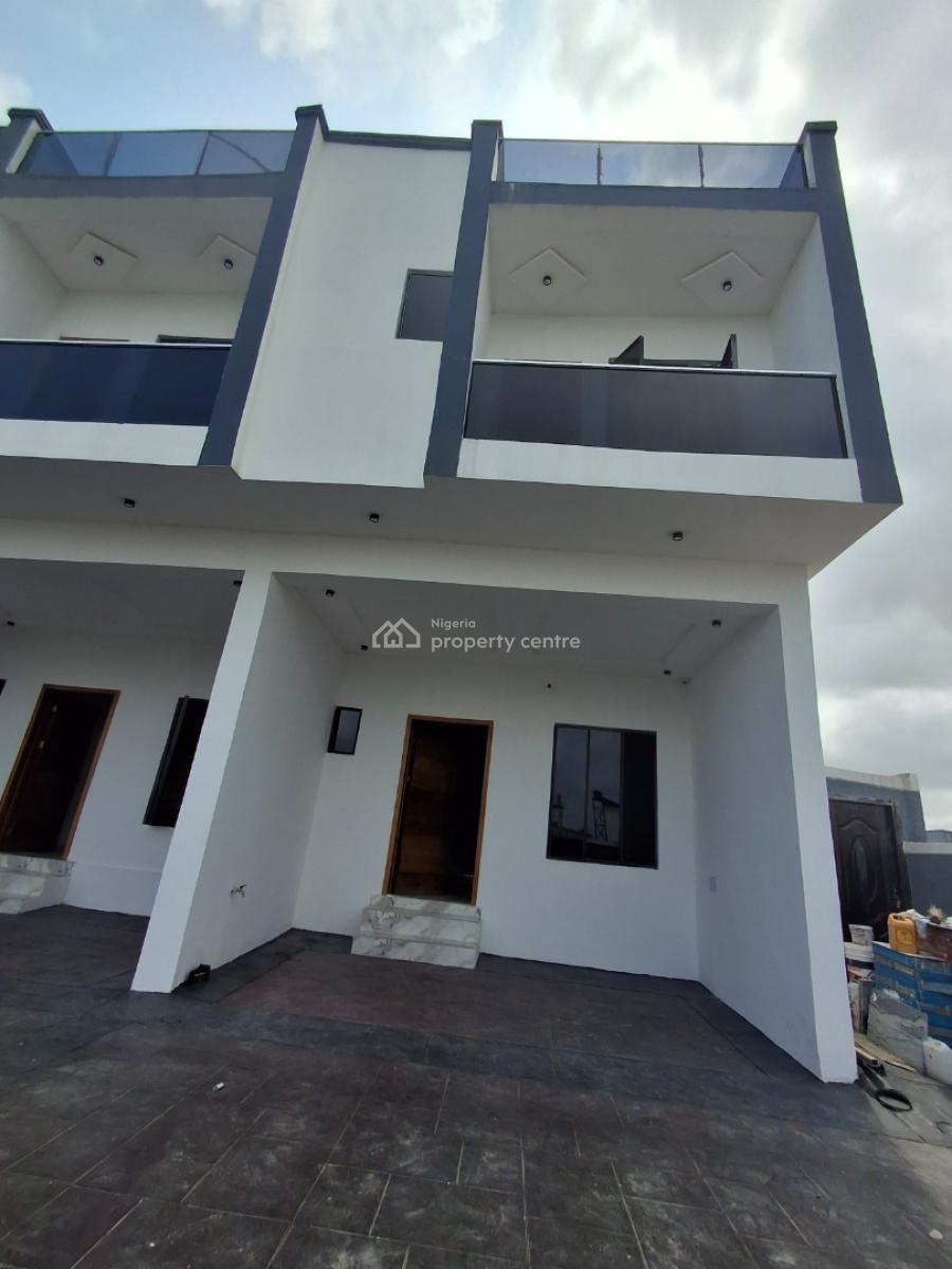 3 Bedroom Terrace Duplex, Abraham Adesanya, Ajah, Lagos, Terraced Duplex for Sale