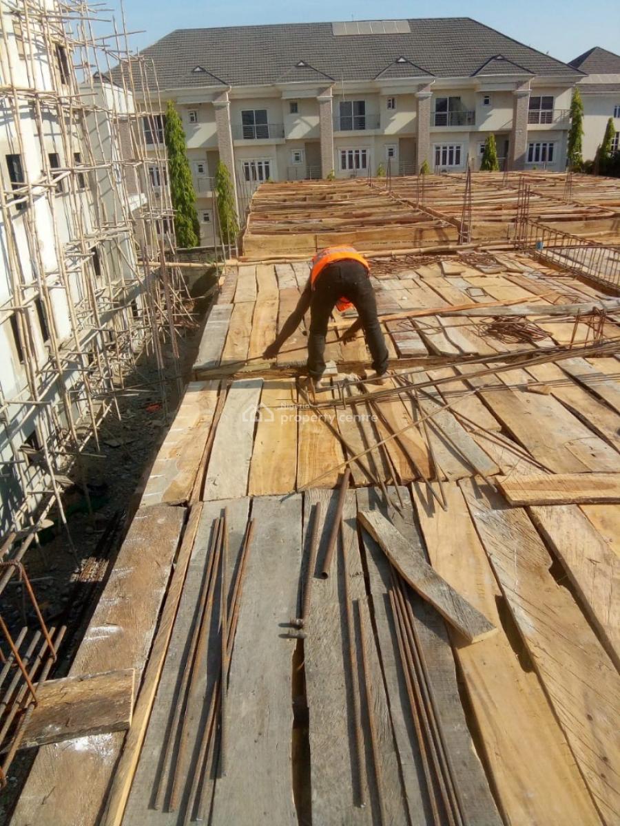 Ground and First Floor 3 Bedroom Maissonette with Bq, Alex Street, Guzape District, Abuja, House for Sale