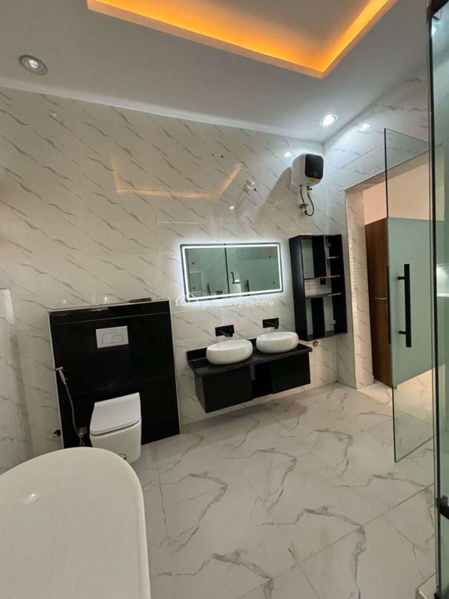 Well Fitted 5 Bed Duplex with 1bq, Lekki Palm City, Ajah, Lagos, Detached Duplex for Sale