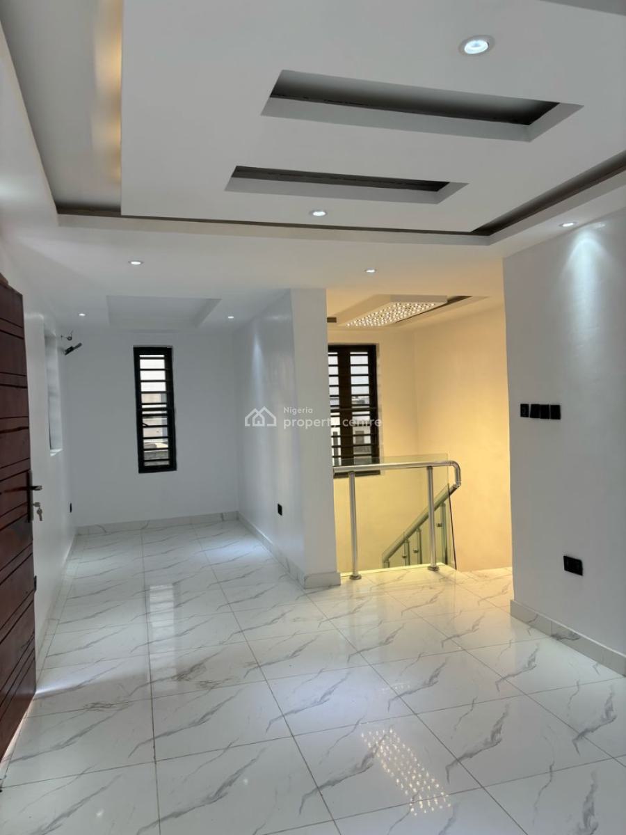 Well Fitted 5 Bed Duplex with 1bq, Lekki Palm City, Ajah, Lagos, Detached Duplex for Sale
