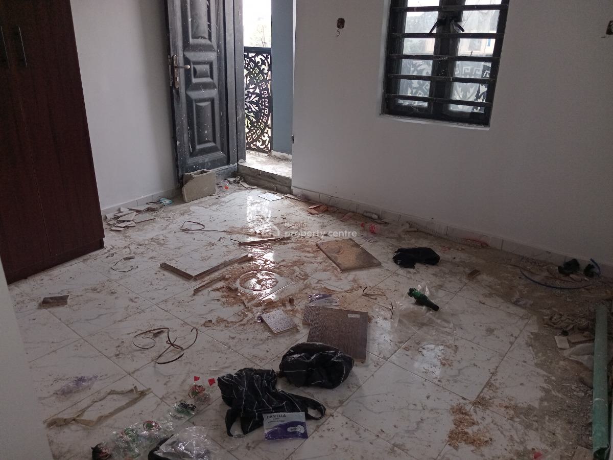 Newly Built Single Room Self-contain Upstairs, Ogombo, Ajah, Lagos, Self Contain (single Rooms) for Rent