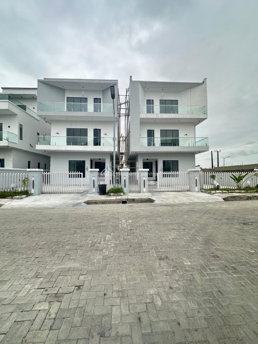 Exclusively Built 5 Bedroom Detached Duplex with Pool, Cinema & Bq, Osapa, Lekki, Lagos, Detached Duplex for Sale