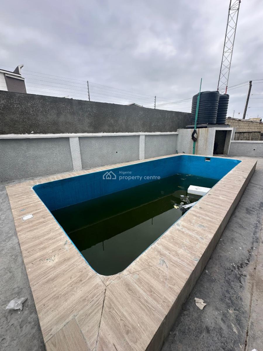 Exclusively Built 5 Bedroom Detached Duplex with Pool, Cinema & Bq, Osapa, Lekki, Lagos, Detached Duplex for Sale