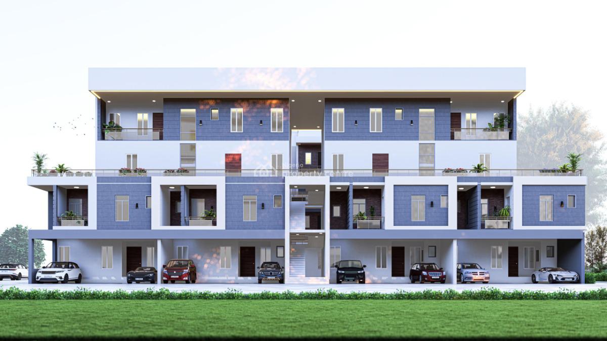 Luxury 4bedroom Maisonnette with Bq, Habour House, Guzape District, Abuja, Terraced Duplex for Sale
