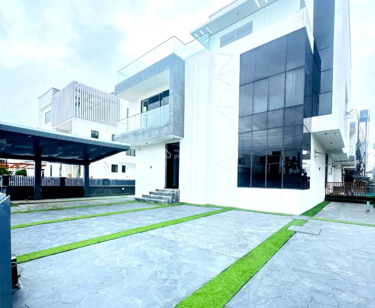 Newly Built 5 Bedroom Detached House, Osapa, Lekki, Lagos, Detached Duplex for Rent