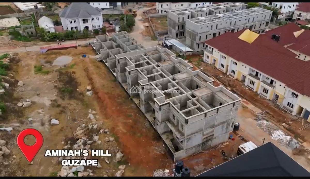 4bedroom Duplex with Bq and Basement, Fha Guzape, Guzape District, Abuja, Terraced Duplex for Sale