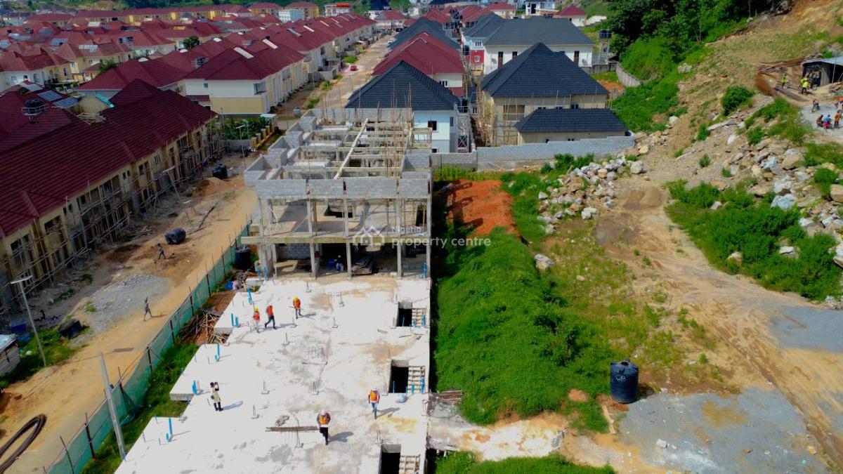 4bedroom Duplex with Bq and Basement, Fha Guzape, Guzape District, Abuja, Terraced Duplex for Sale