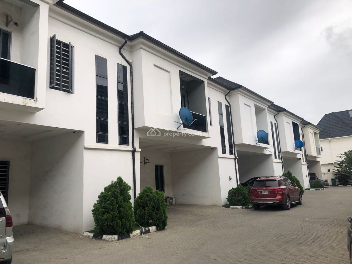 4 Bedroom Terrace, Orchid Road, Lafiaji, Lekki, Lagos, Terraced Duplex for Rent