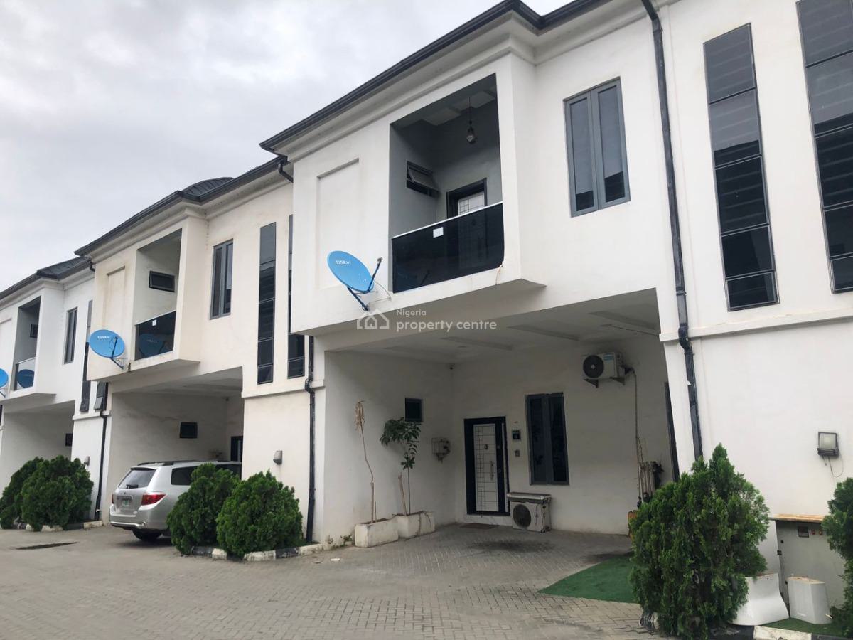 4 Bedroom Terrace, Orchid Road, Lafiaji, Lekki, Lagos, Terraced Duplex for Rent