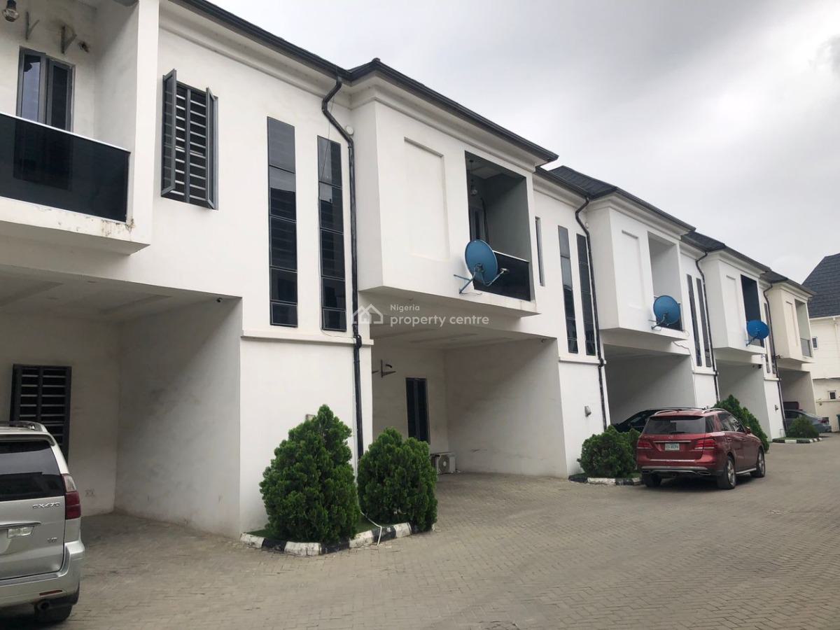 4 Bedroom Terrace, Orchid Road, Lafiaji, Lekki, Lagos, Terraced Duplex for Rent
