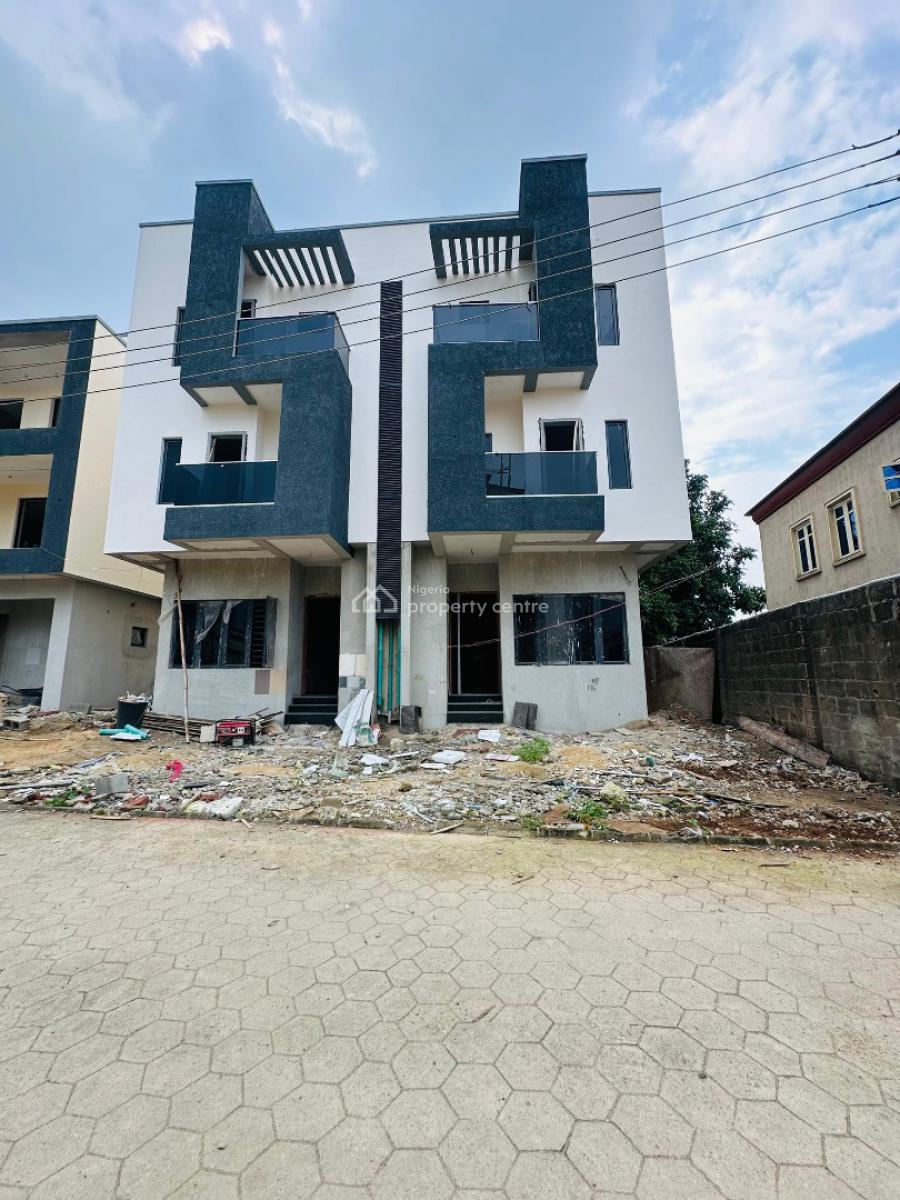 Newly Built 4 Bedroom Semi Detached Duplex with Bq, Alausa, Ikeja, Lagos, Semi-detached Duplex for Sale