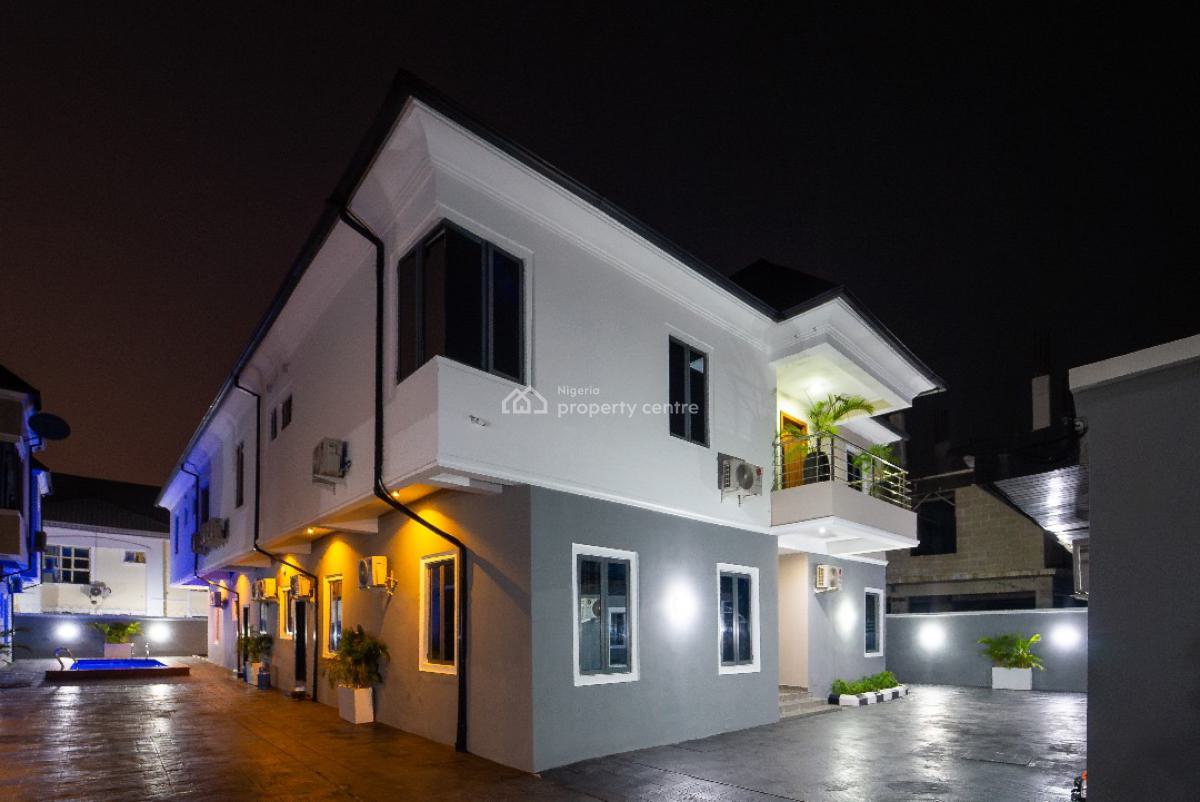 5 Bedroom Duplex, Off Admiralty Road, Lekki Phase 1, Lekki, Lagos, Semi-detached Duplex Short Let
