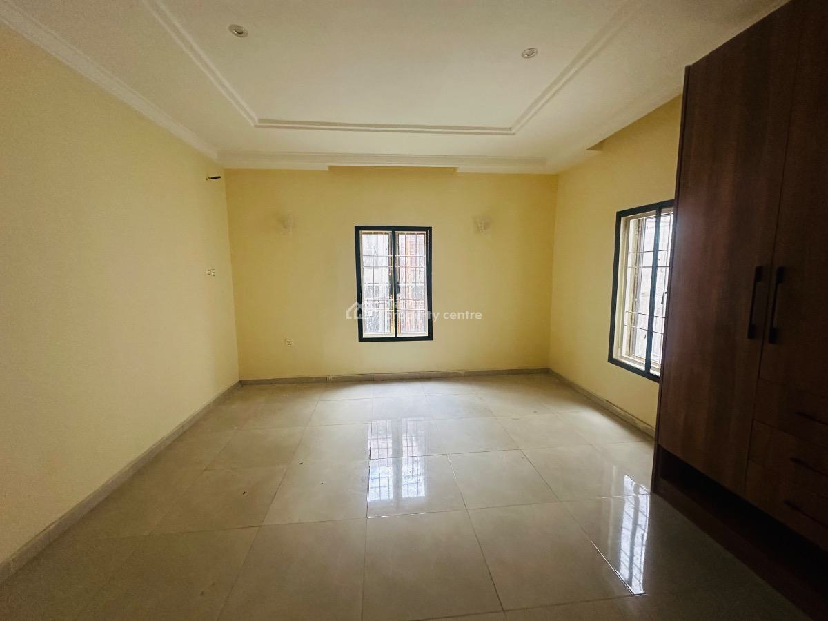Brown New 4 Bedroom Terrace Duplex with Bq, Serene Environment, Guzape District, Abuja, Terraced Duplex for Rent