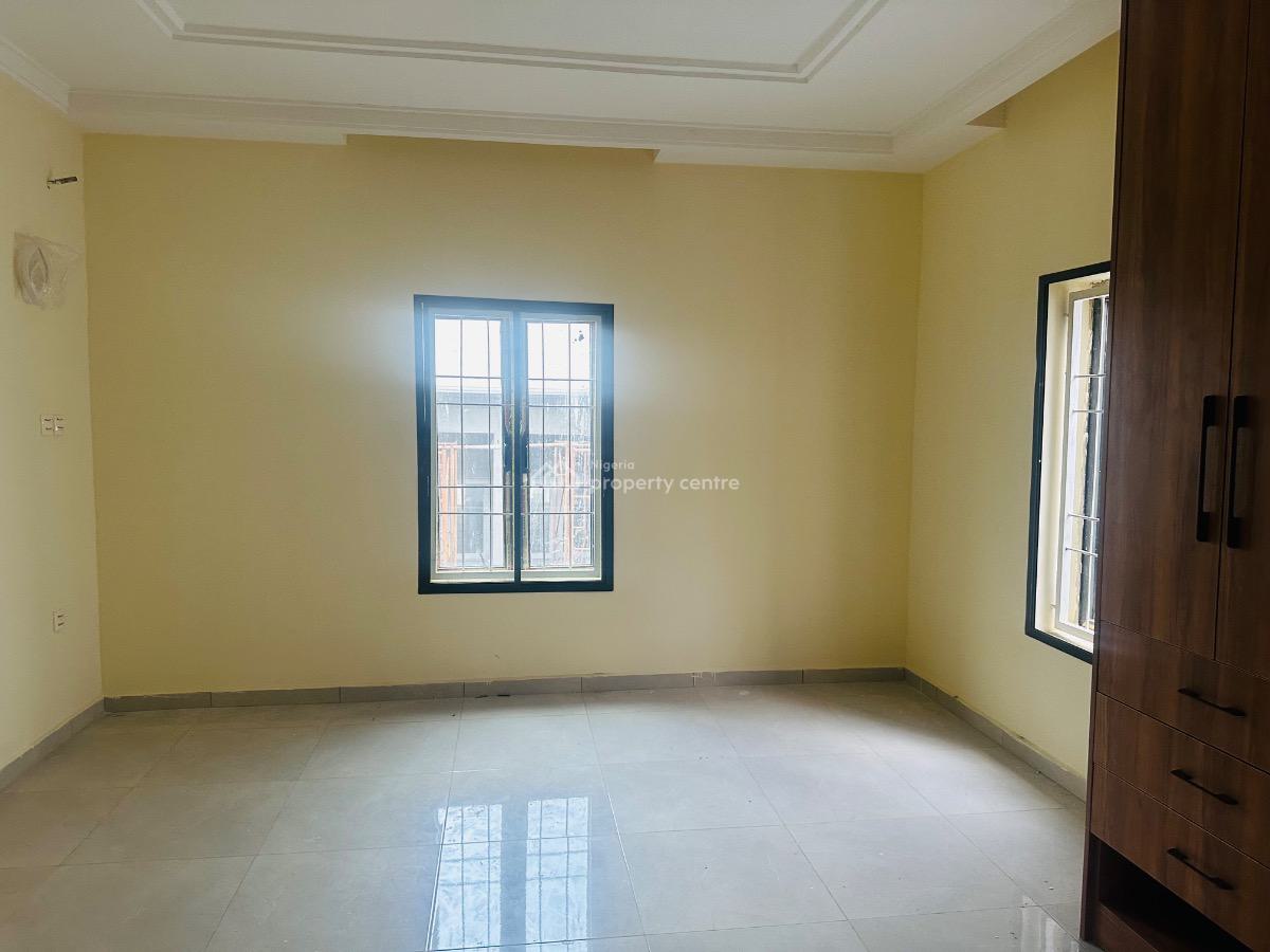 Brown New 4 Bedroom Terrace Duplex with Bq, Serene Environment, Guzape District, Abuja, Terraced Duplex for Rent
