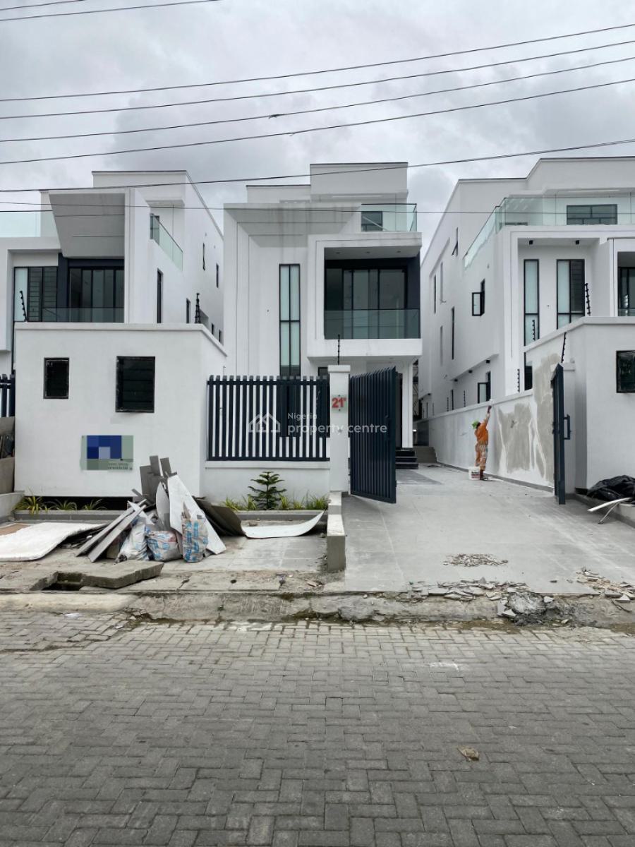 5 Bedroom Detached Duplex with Bq, Pool, Cinema, Penthouse, Gym Space, Lekki Phase 1, Lekki, Lagos, Detached Duplex for Sale