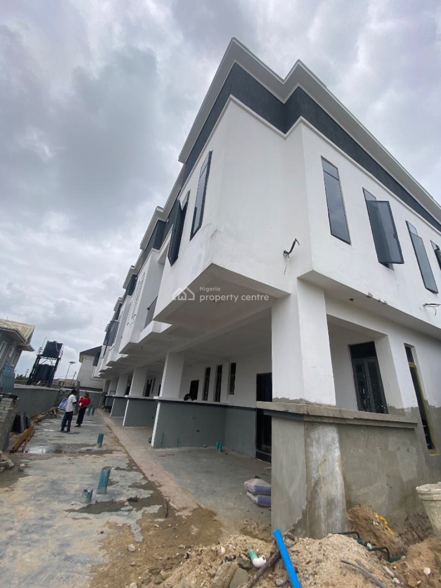 Luxury 3bed in a Code 2 Access Estate Close to Road Wt 24hrs Light, Ikota, Opposite Lekki County Home, Lekki, Lagos, Terraced Duplex for Sale