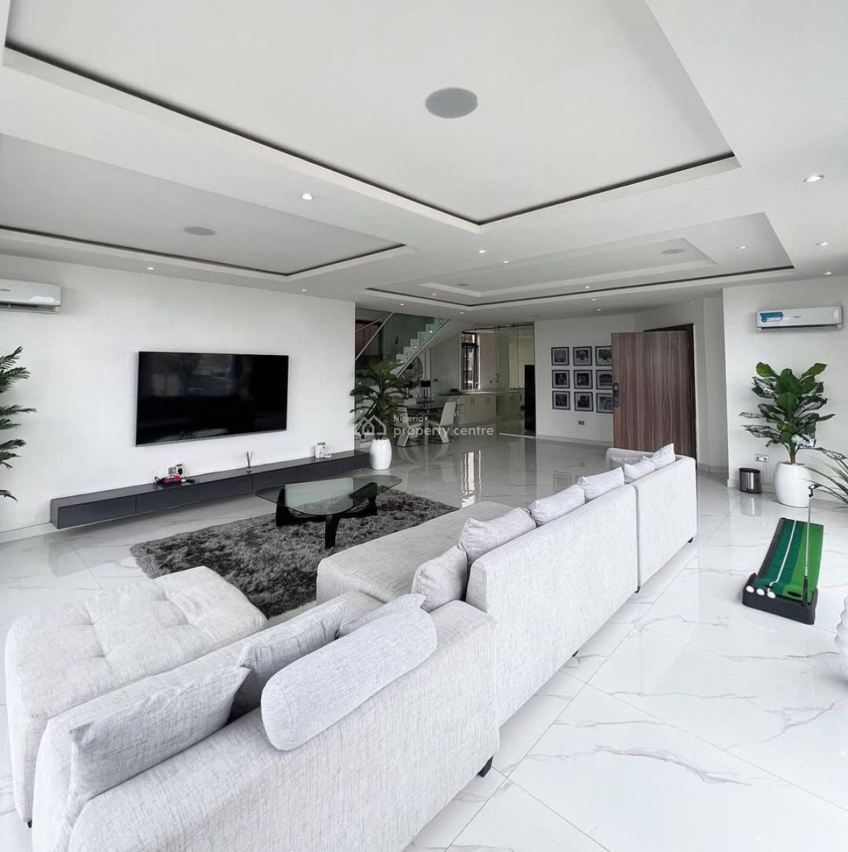Tastefully Furnished 3 Bedroom Maisonette, Lekki Phase 1, Lekki, Lagos, House for Rent