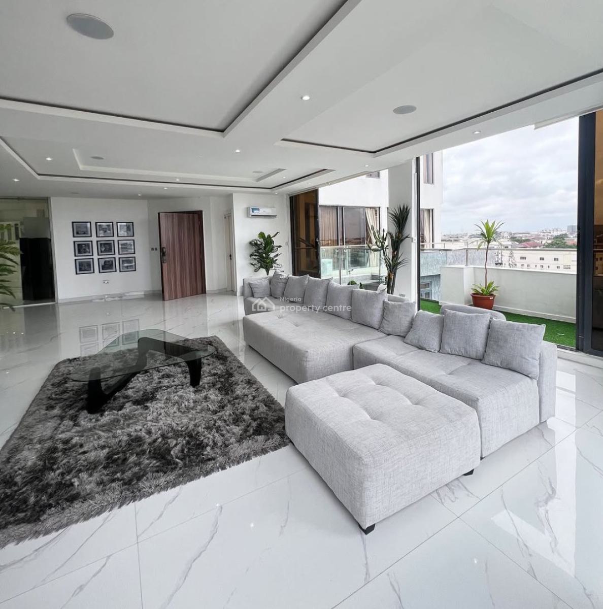 Tastefully Furnished 3 Bedroom Maisonette, Lekki Phase 1, Lekki, Lagos, House for Rent