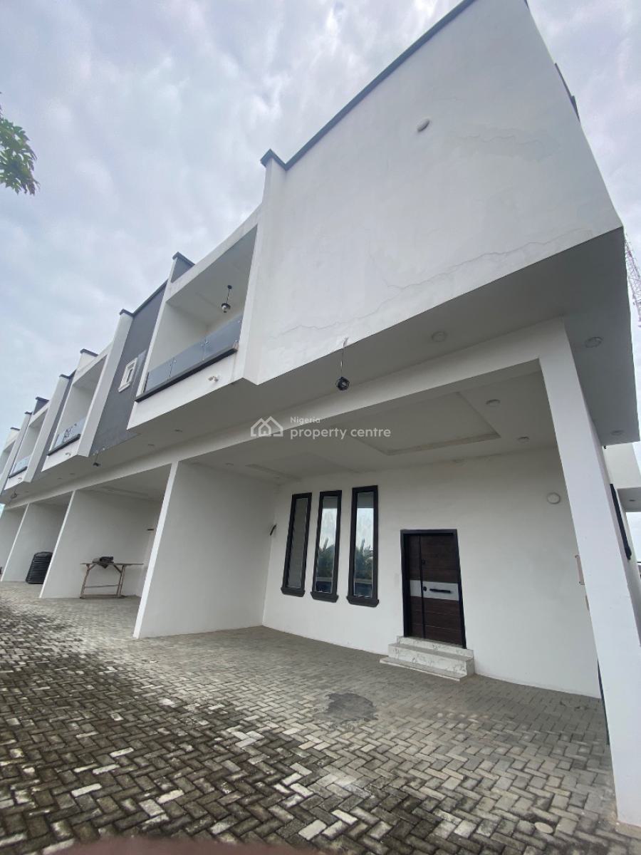 Luxury 4bed in a Mini Secured Est Wt 24hrs Light Wt Gud Road, Opposite,lekki County Homes,lekki Lagos, Lekki, Lagos, Terraced Duplex for Sale