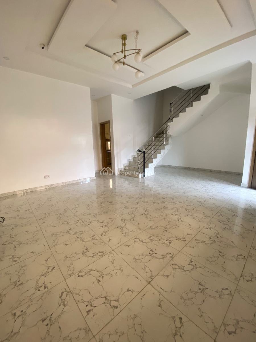 Luxury 4bed in a Mini Secured Est Wt 24hrs Light Wt Gud Road, Opposite,lekki County Homes,lekki Lagos, Lekki, Lagos, Terraced Duplex for Sale