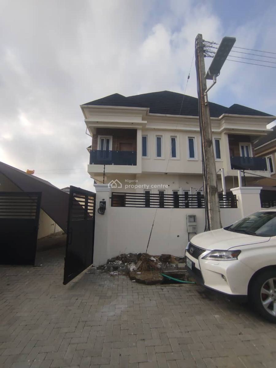 Elegantly Built Spacious 4 Bedroom Semi Detached Duplex + Bq, Hrc Estate, Harris Drive, Ikota, Lekki, Lagos, Semi-detached Duplex for Rent
