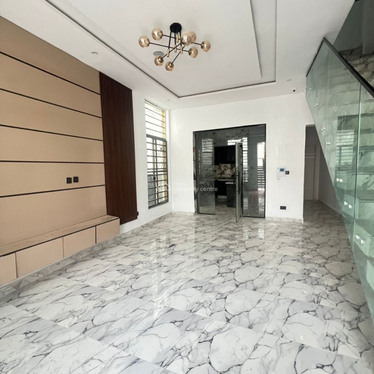 Newly Built 4 Bedrooms Semi Detached Duplex with Bq, Ikota, Lekki, Lagos, Semi-detached Duplex for Sale