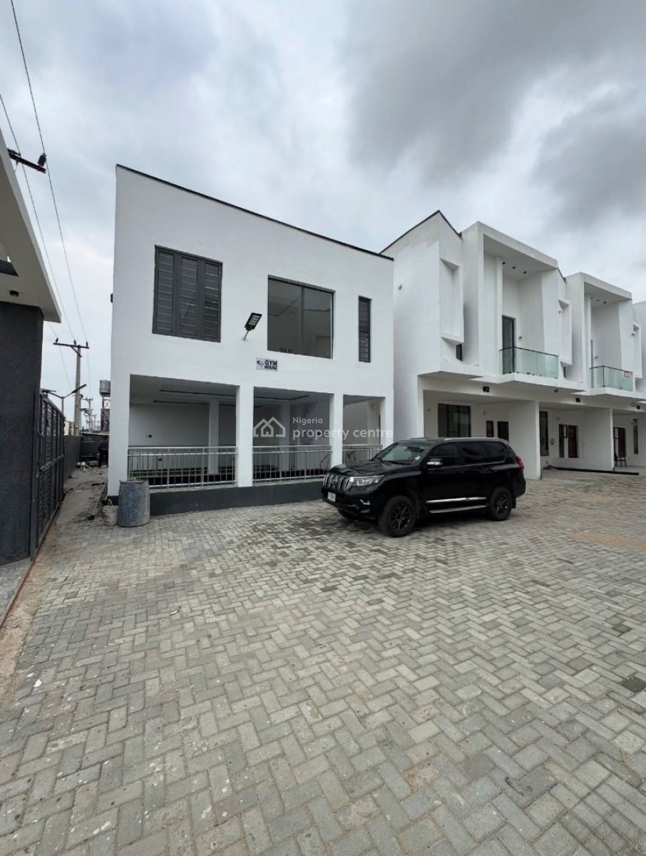 𝐁𝐑𝐀𝐍𝐃 𝐍𝐄𝐖 4 𝐁𝐄𝐃𝐑𝐎𝐎𝐌 𝐓𝐄𝐑𝐑𝐀𝐂𝐄 𝐃𝐔𝐏𝐋𝐄𝐗, Ikota By Vgc, Vgc, Lekki, Lagos, Terraced Duplex for Rent
