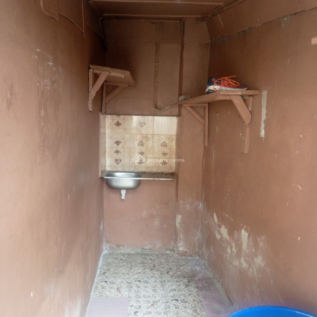 a Room with Personal Toilet and Bath, Off Kilo Bus Stop, Kilo, Surulere, Lagos, Self Contain (single Rooms) for Rent
