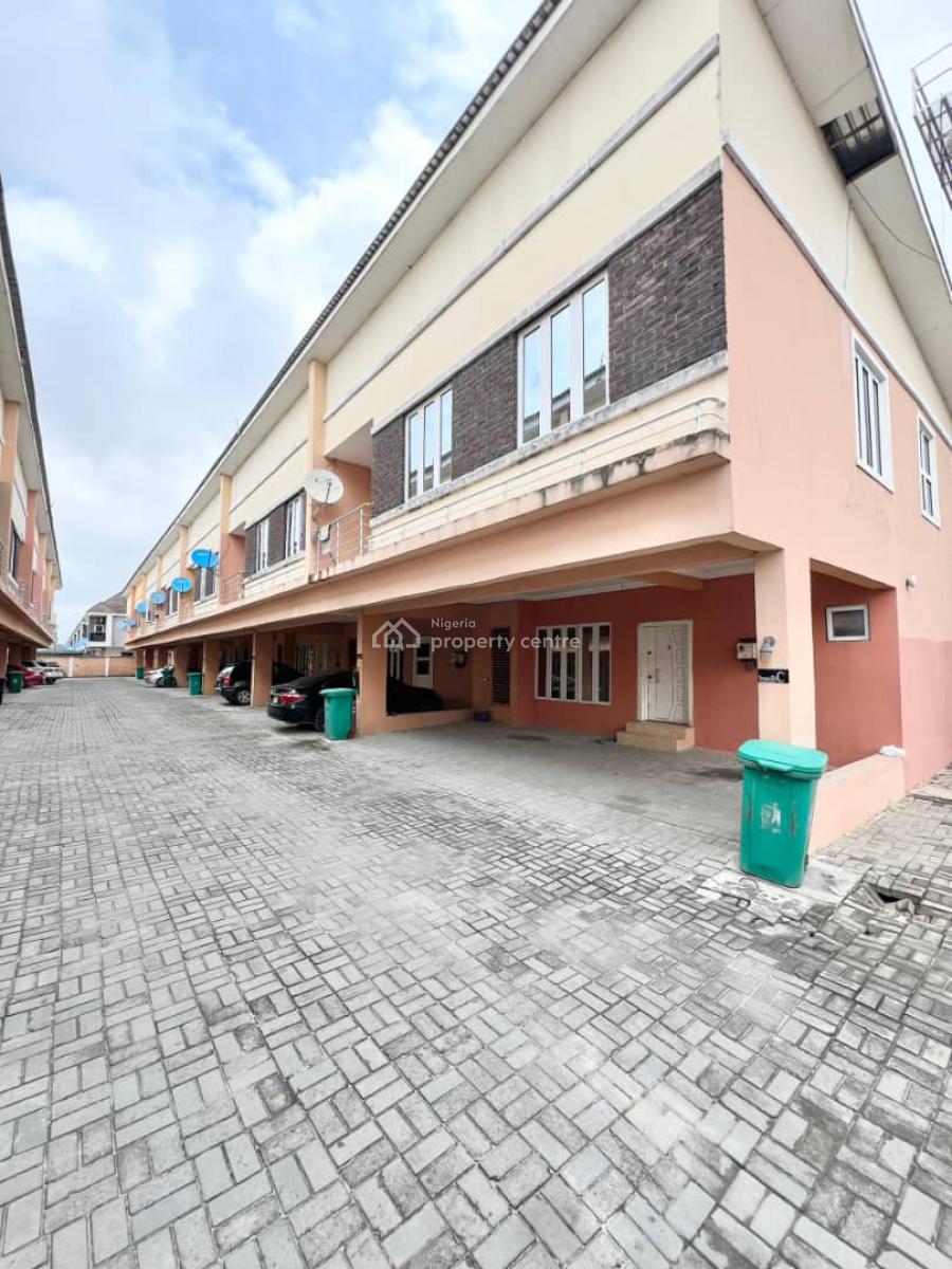 Spacious 4bedroom Terraced Duplex with 24hours Electricity, Orchid Road, Lekki Phase 2, Lekki, Lagos, Terraced Duplex for Sale