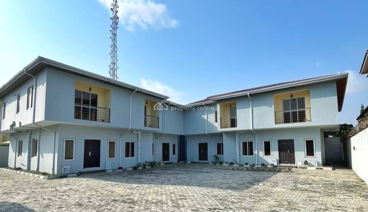Self-serviced 4 Bedroom En-suite Terraced Duplex with Fitted Kitchen C, Lekki Phase 1, Lekki, Lagos, Terraced Duplex for Rent