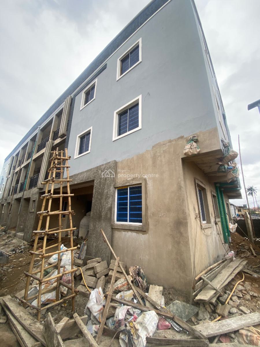 Newly Built Mini Flat with Basic Essentials, Saki Cresent Off Adekunle Kuye Via Agbonyin Avenue Adelabu Surulere, Adelabu, Surulere, Lagos, Mini Flat (room and Parlour) for Rent