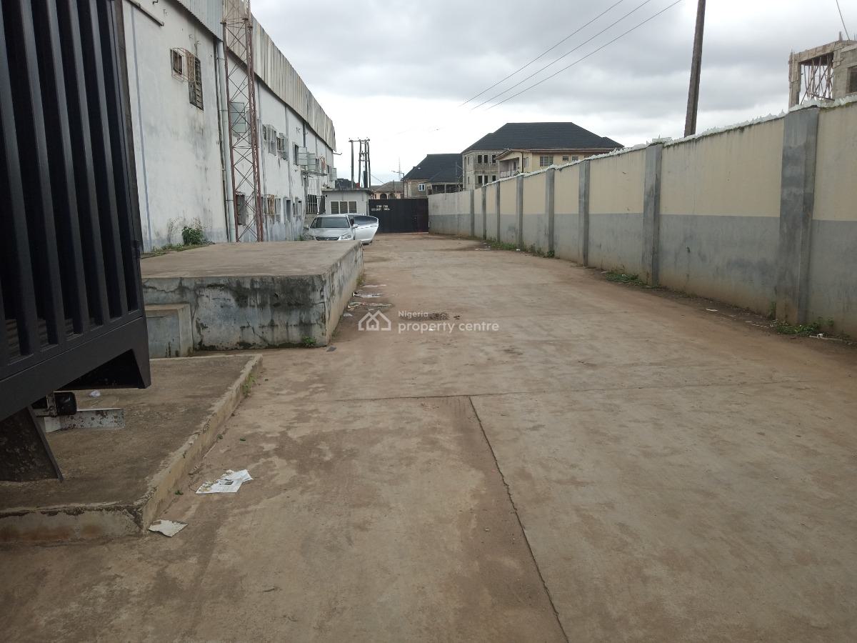 a Defunct Factory /warehouse Facility on 3 Acres of Land, Suberu-oje Road, Alagbado, Ifako-ijaiye, Lagos, Factory for Sale