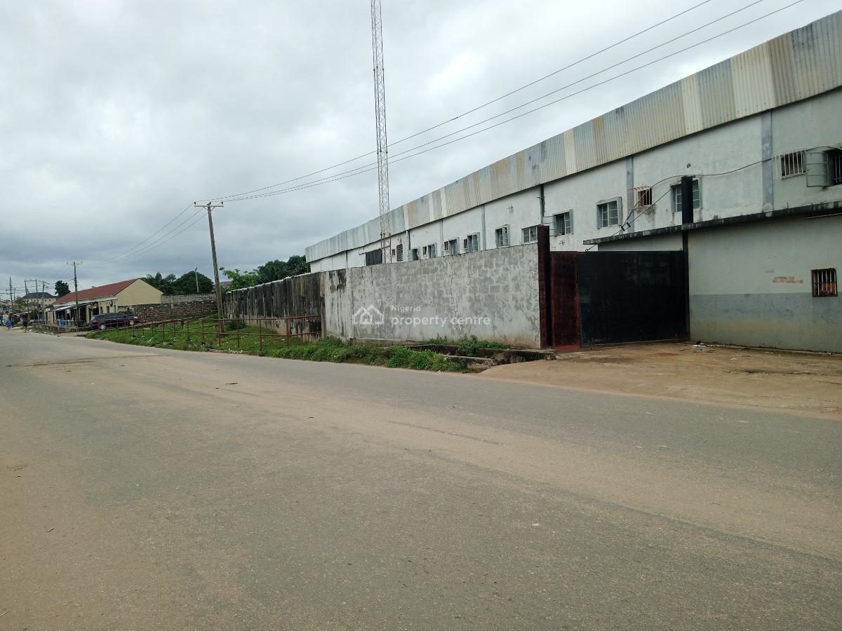 a Defunct Factory /warehouse Facility on 3 Acres of Land, Suberu-oje Road, Alagbado, Ifako-ijaiye, Lagos, Factory for Sale