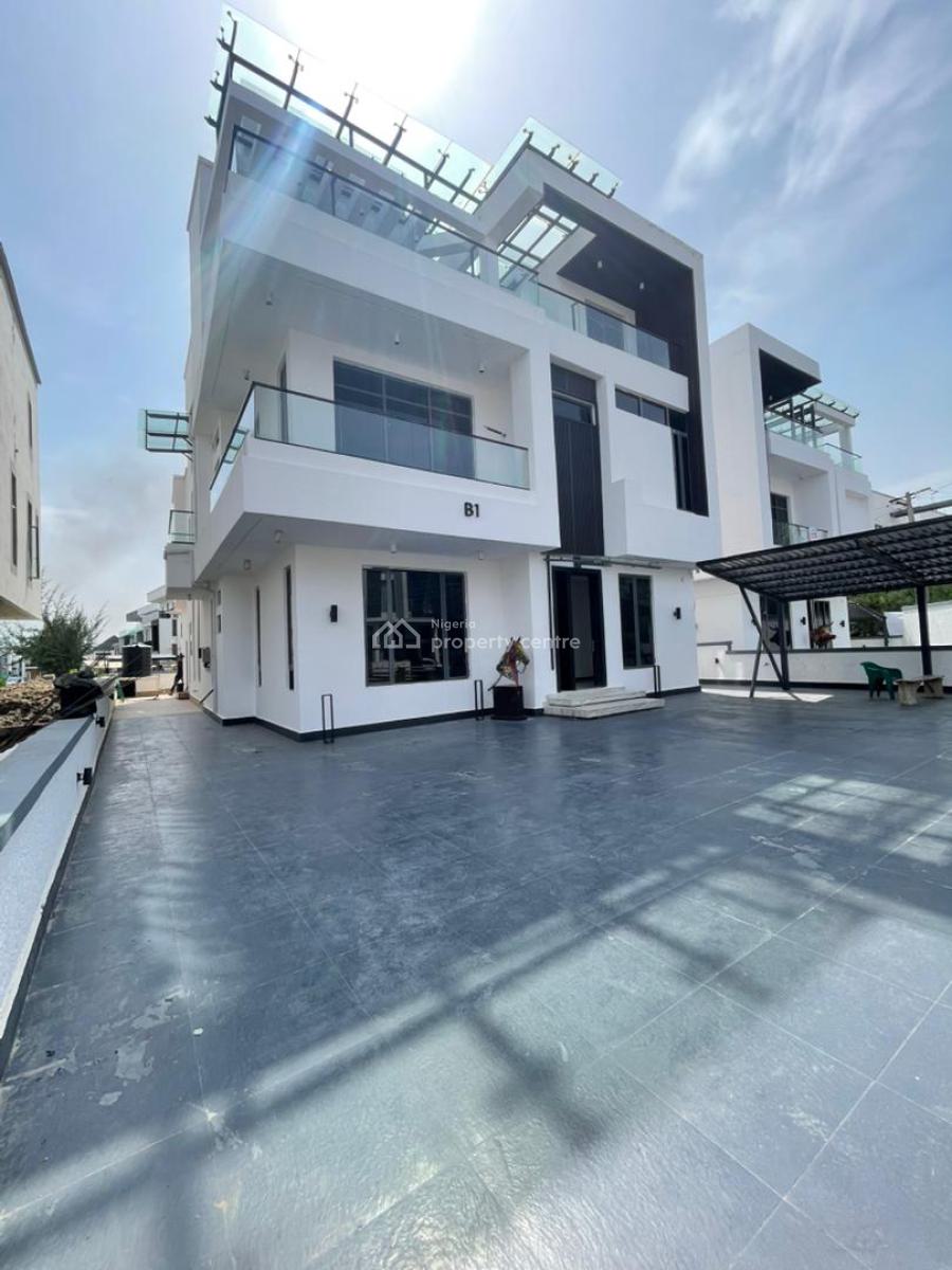 Super Master Exquisitely Carved 5 Bed Detached Duplex with Elevator, P, Ikota, Lekki, Lagos, Detached Duplex for Sale