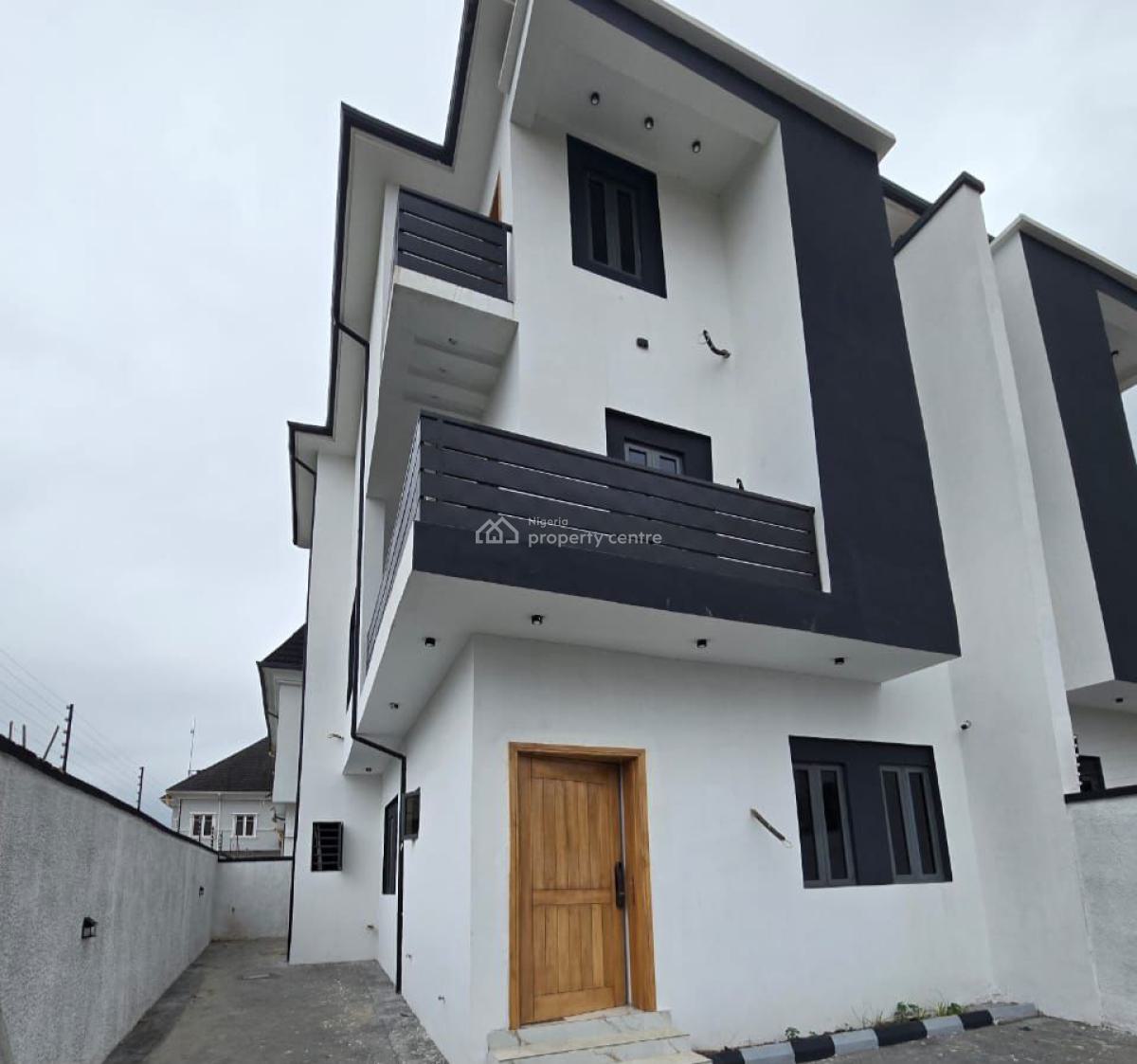 4bedroom Semi Detached Duplex with Enough Parking Space, Gra Phase 2, Magodo, Lagos, Semi-detached Duplex for Rent