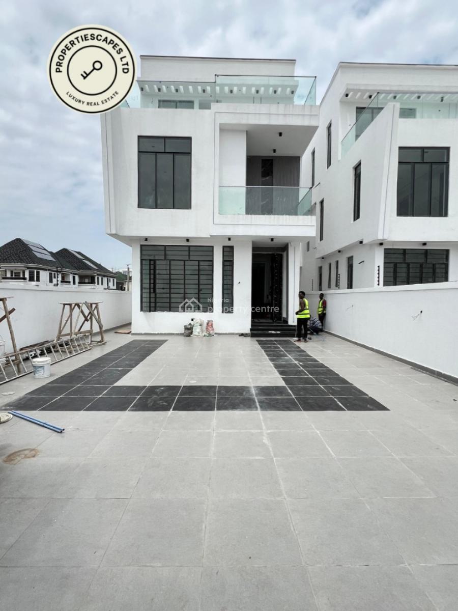 5 Bedroom Fully Detached Duplex with Swimming Pool, Cinema, Bq., Lekki Phase 1, Lekki, Lagos, Terraced Duplex for Sale