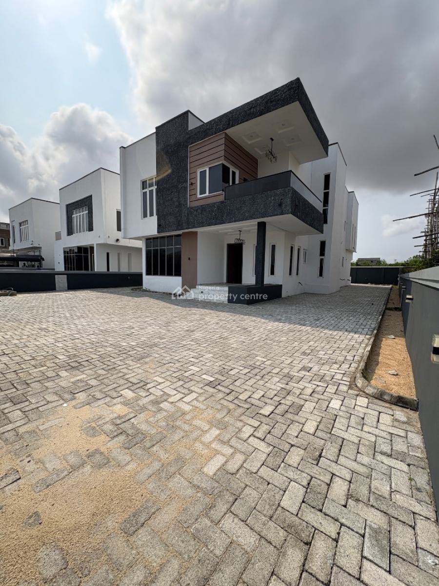Newly Built 5bedroom with a Bq, Royal Garden Estate, Ajah, Lagos, Detached Duplex for Rent